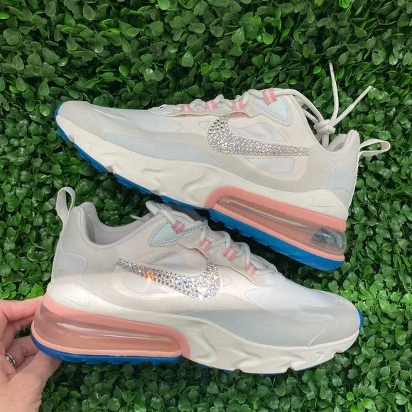 Nike Shoes Nike Air Max 27 React Made With Swarovski Crystals